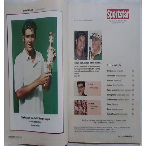 Sport Star (Saturday, April 21, 2001 )