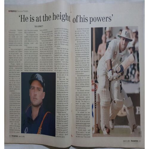Sport Star (Saturday, April 21, 2001 )