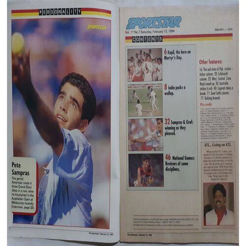Sport Star (Saturday, FEBRUARY 12, 1994 )
