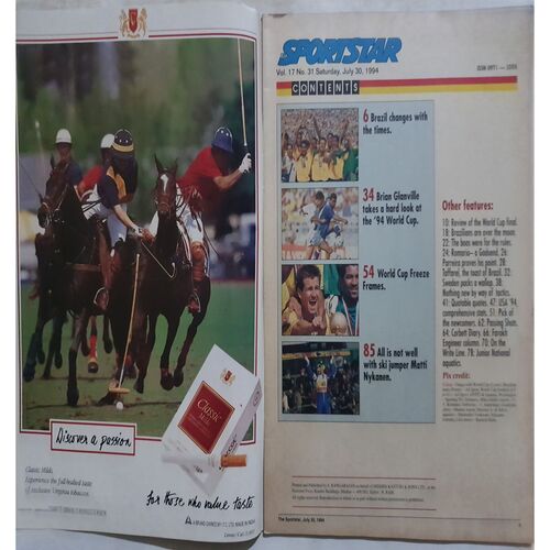 Sport Star (Saturday, July 30, 1994 )