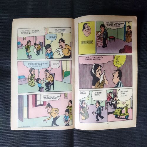 PRAN'S RAMAN AND POP MUSIC (FRONT COVER LITTLE CUT ON DOWN CORNER SIDE)