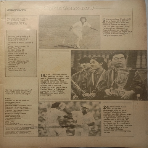 Sports World (4-10 March, 1987)