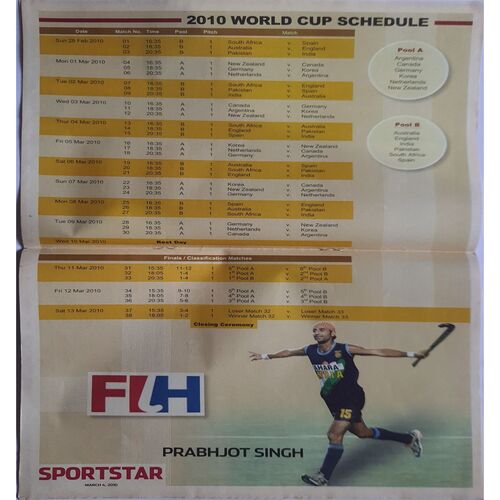 Sport Star ( Thursday, March 4, 2010. For The Week February 26 - March 4, 2010  ) (Big Size)