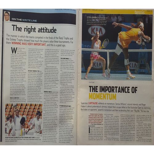 Sport Star ( Thursday, February 25, 2010. For The Week February 19 - 25 , 2010 ) (Big Size)