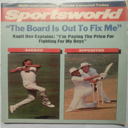 Sports World ( 2-8 December, 1987 )