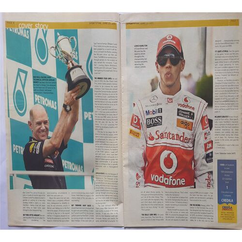 Sport Star ( Thursday, June 23, 2011. For The Week June 17 - 23, 2011 ) (Big Size)