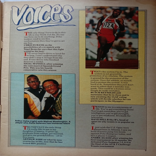 Sports World ( 20-26 May, 1992 )
