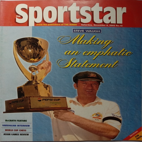 Sport Star (November 9, 2002) (Free Poster Inside)