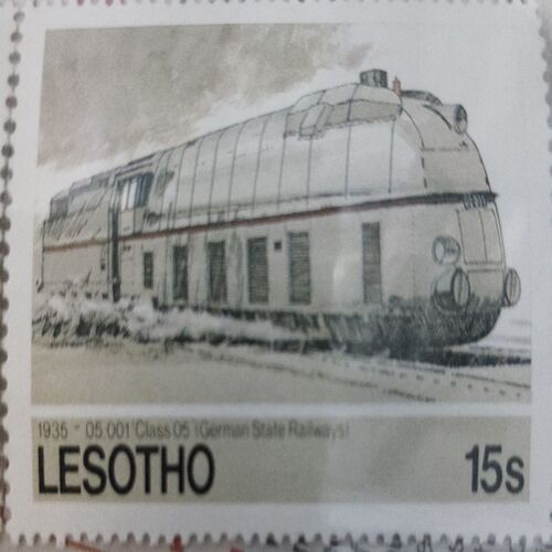 Lesotho ( 1900 - The Orient Express , France ) & ( 1935- 05.001 'Class05 ,German State Railways )