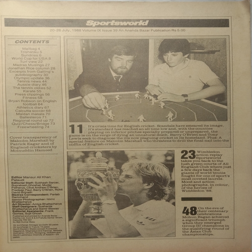 Sports World ( 20-26 July, 1988 )