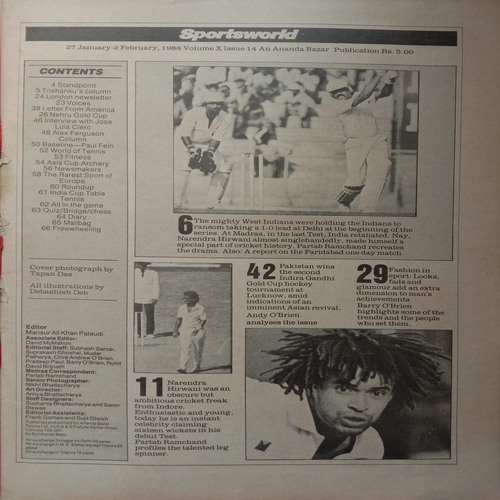 Sports World ( 27 Jan-2 Feb, 1988 )