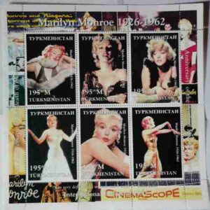 Marilyn Monroe 1926 - 1962  ( Set of 6 stamp )