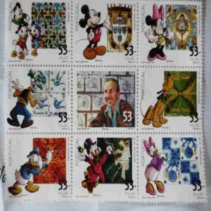 The Art Of Disney :  Celebration  Stamp  ( Set of 9 Stamp )