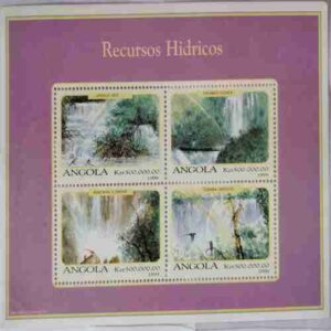 Recursos Hidricos  ( Set of 4 Stamp)