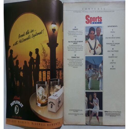 Sports World ( 9 - 22 September, 1992 )