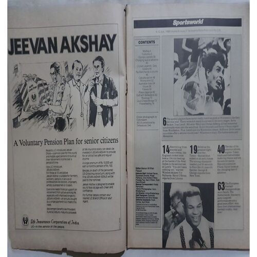 Sports World ( 6 - 12 July, 1988 )