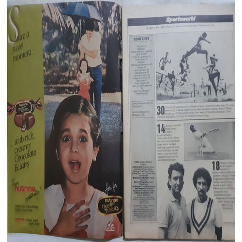 Sports World ( 28 September - 4 October, 1988 )