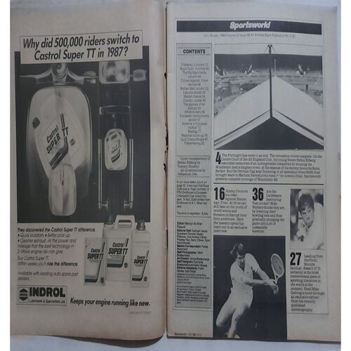 Sports World ( 13 - 19 July, 1988 )