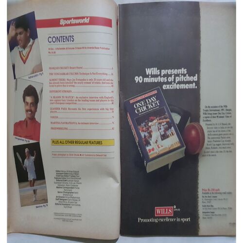 Sports World ( 30 October - 5 November, 1991 )