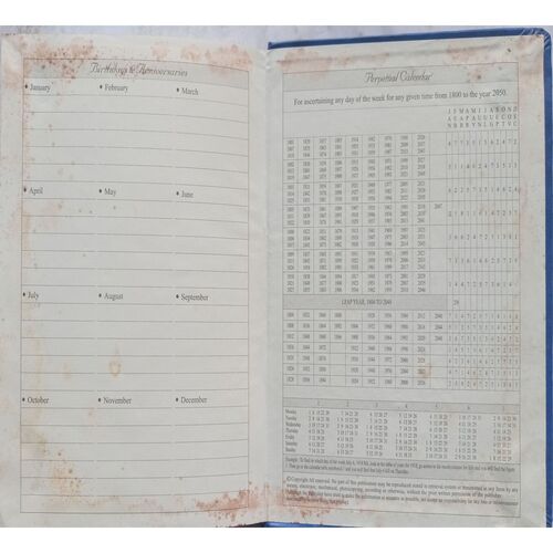 Notebook ( Diary )