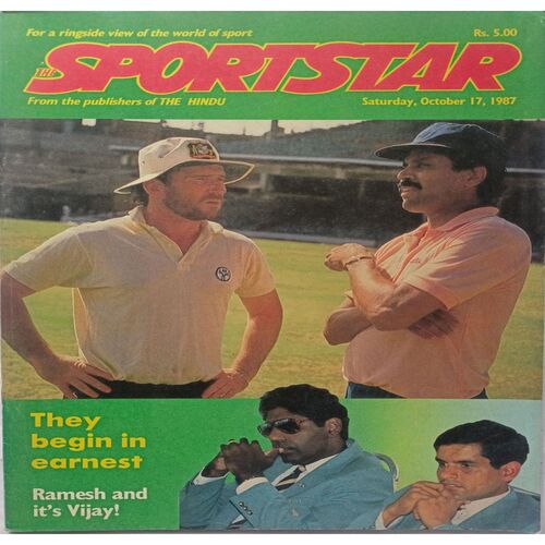 Sport Star ( Saturday, October 17, 1987 )