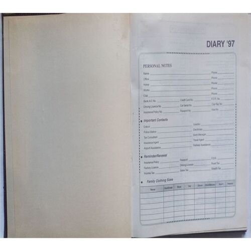 Executive Diary (1997)