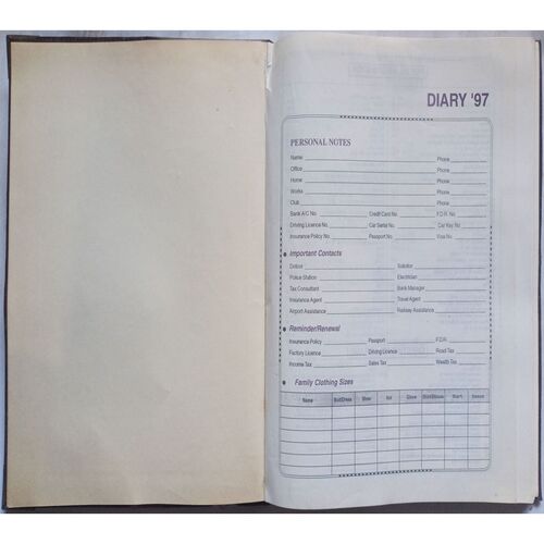 Executive Diary (1997)