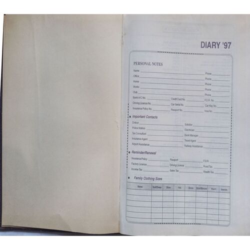 Executive Diary (1997)