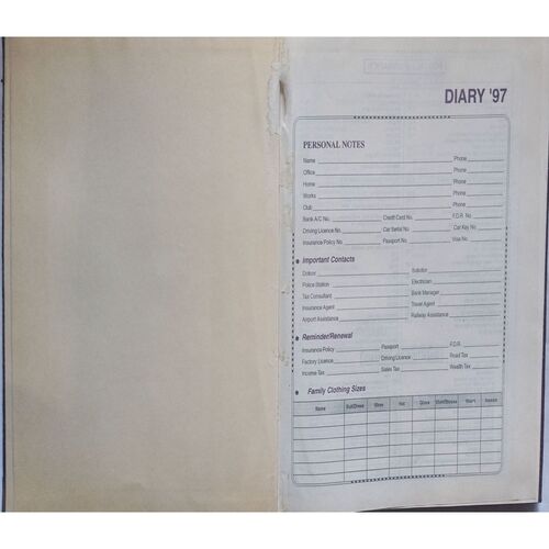 Executive Diary (1997)