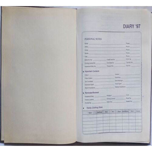 Executive Diary (1997)