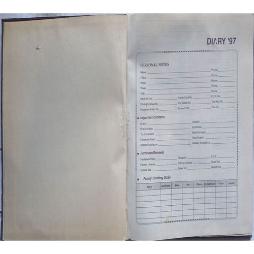 Executive Diary (1997)
