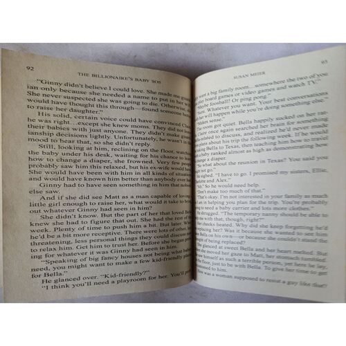 The BIllionaire's Baby SOS  ( By Susan Meirer )