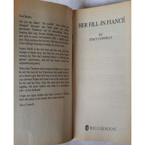 Her Fill - In Fiance  ( By Stacy Connelly )