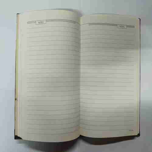 OLD DIARY(Notebook -no year mentioned) yellowish page