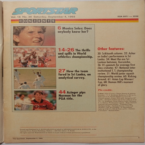 Sport Star ( September 4, 1993 )