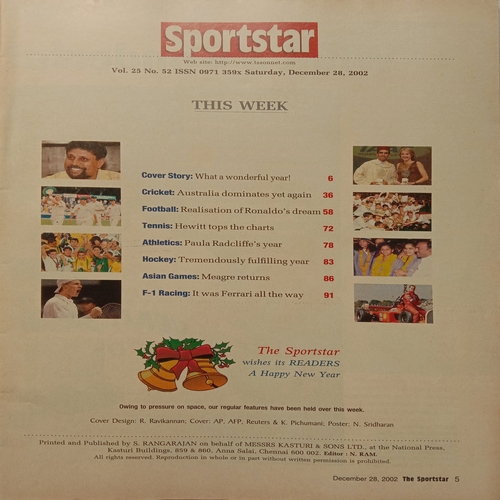 Sport Star ( December 28, 2002 )