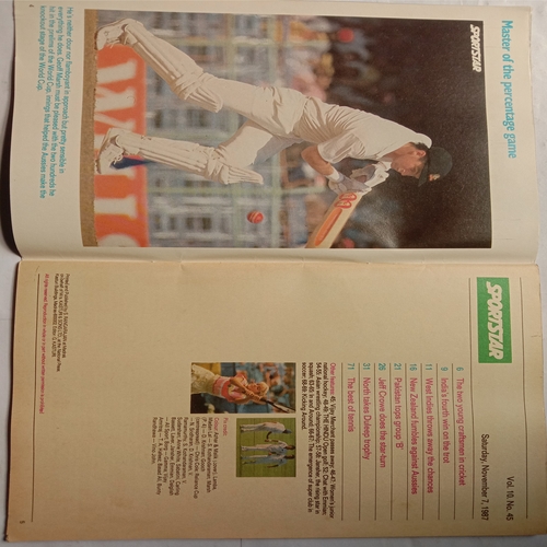 Sport Star ( November 7, 1987 )