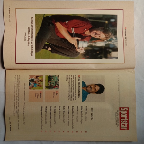 Sport Star (August 3, 2002) (Free Poster Inside)