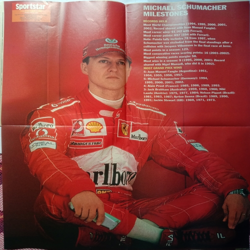 Sport Star (August 3, 2002) (Free Poster Inside)