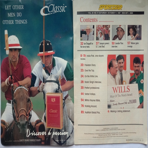 Sport Star (Saturday, October 11, 1997 )