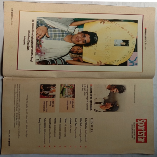 Sport Star (March 25, 2000) (Free Poster Inside)