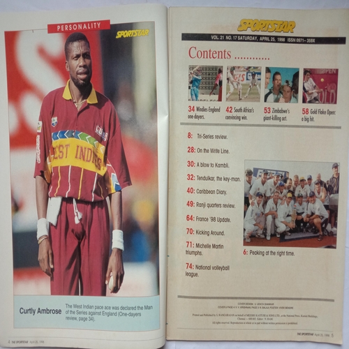 Sport Star (Saturday, April 25, 1998 )