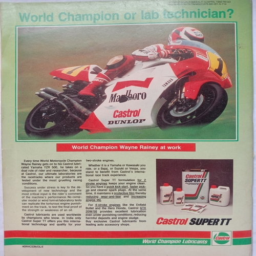Sports World ( 15 - 21 April, 1992 )