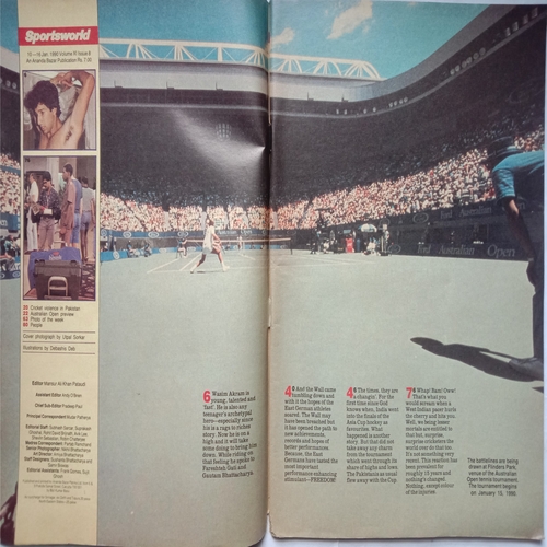Sports World ( 10 - 16 January, 1990 )