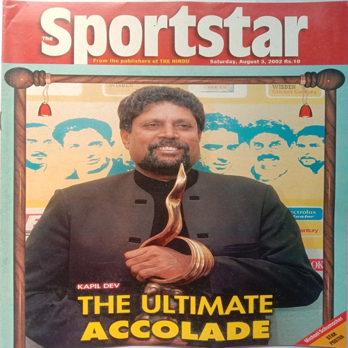 Sport Star (August 3, 2002) (Free Poster Inside)
