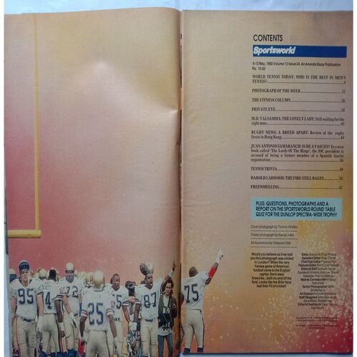 Sports World ( 6 - 12 May, 1992 )