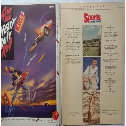 Sports World ( 16 - 29 June, 1993 )