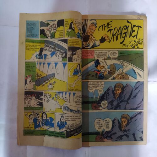 THE DRAGNET (BACK COVER IS MESSING)
