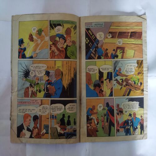 THE SAPTIVE SLEUTHS (FRONT COVER BIG CUT DOWN SIDE)
