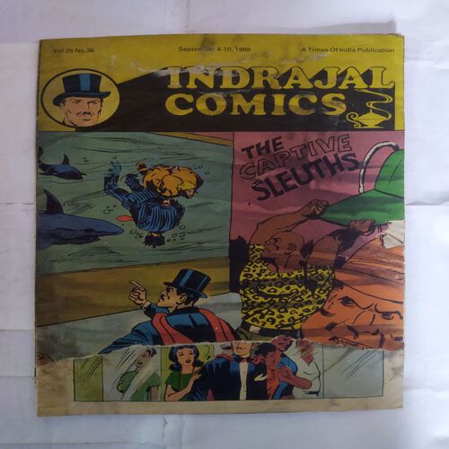 THE SAPTIVE SLEUTHS (FRONT COVER BIG CUT DOWN SIDE)